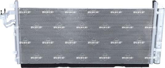 NRF 350574 - Конденсатор кондиционера abcparts.ee