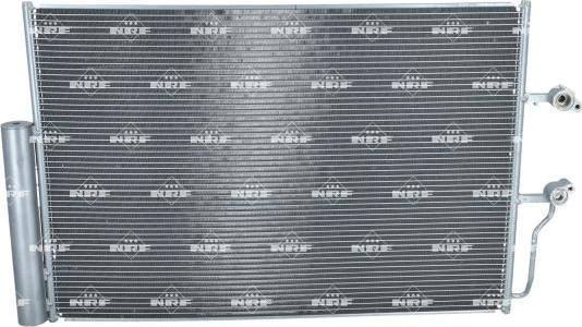 NRF 350634 - Конденсатор кондиционера abcparts.ee