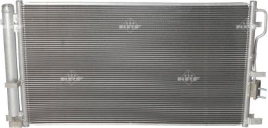 NRF 350380 - Конденсатор кондиционера abcparts.ee