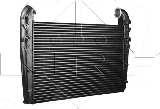 NRF 309191X - Интеркулер, теплообменник турбины abcparts.ee