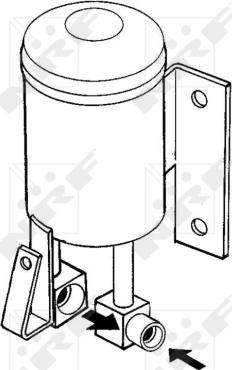 NRF 33070 - Осушитель, кондиционер abcparts.ee