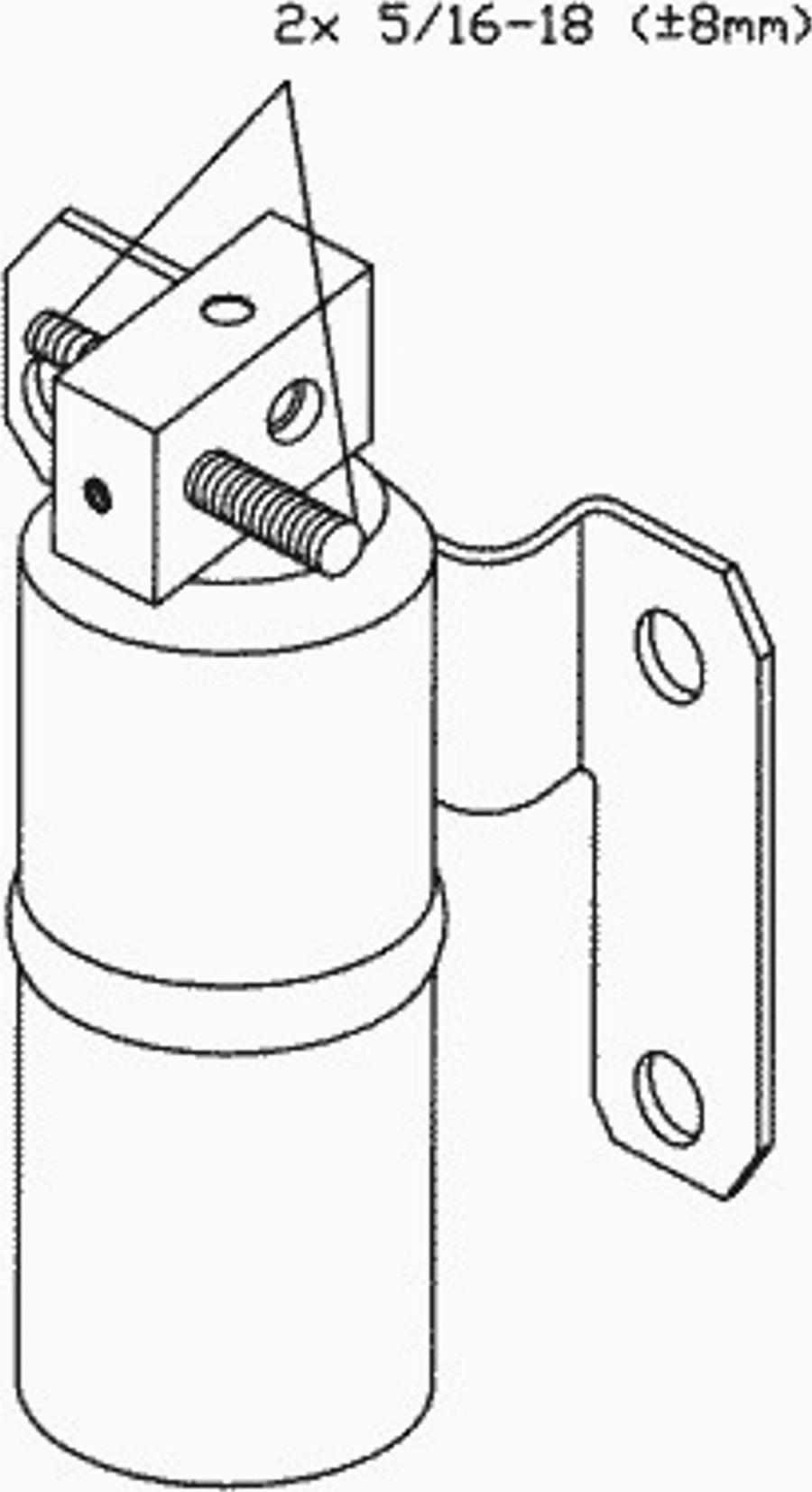 NRF 33143 - Осушитель, кондиционер abcparts.ee