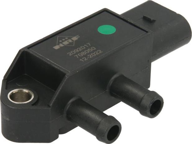 NRF 708050 - Датчик, давление выхлопных газов abcparts.ee