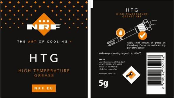 NRF 707514 - Датчик, температура выхлопных газов abcparts.ee