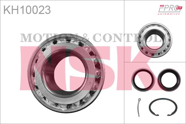 NSK KH10023 - Комплект подшипника, ступицы колеса abcparts.ee