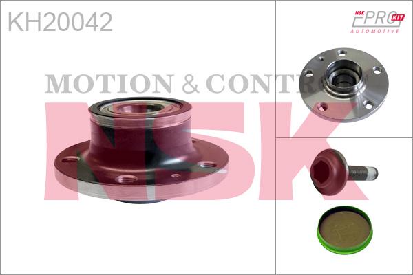 NSK KH20042 - Комплект подшипника, ступицы колеса abcparts.ee