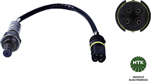 NTK 96027 - Лямбда-зонд, датчик кислорода abcparts.ee