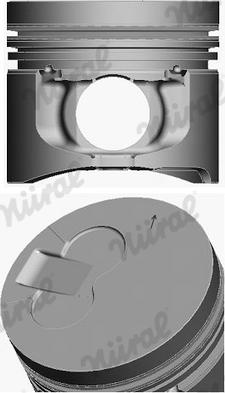 Nüral 87-444207-10 - Поршень abcparts.ee