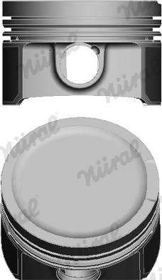 Nüral 87-502905-10 - Поршень abcparts.ee