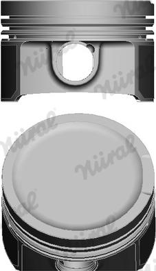 Nüral 87-502900-10 - Поршень abcparts.ee