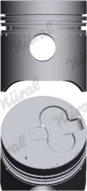 Nüral 87-526300-00 - Поршень abcparts.ee