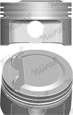 Nüral 87-849207-00 - Поршень abcparts.ee