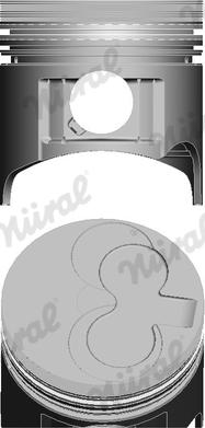 Nüral 87-307600-20 - Поршень abcparts.ee