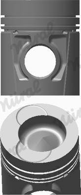 Nüral 87-743400-10 - Поршень abcparts.ee