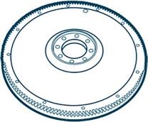 OE Germany 05 0330 120000 - Маховик abcparts.ee