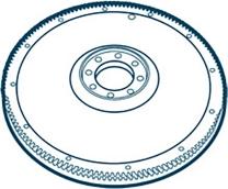 OE Germany 03 0330 D12000 - Маховик abcparts.ee