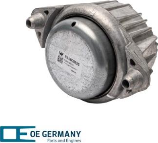 OE Germany 801031 - Подушка, опора, подвеска двигателя abcparts.ee