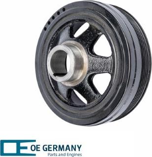 OE Germany 802730 - Шкив коленчатого вала abcparts.ee