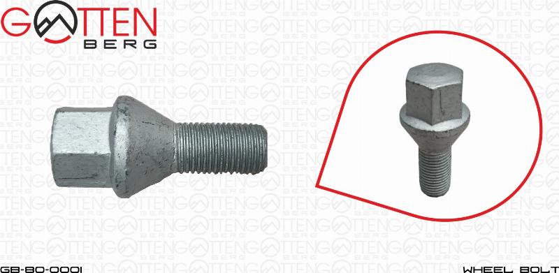 OES PARTS GB-80-0001 - Болт крепления колеса abcparts.ee