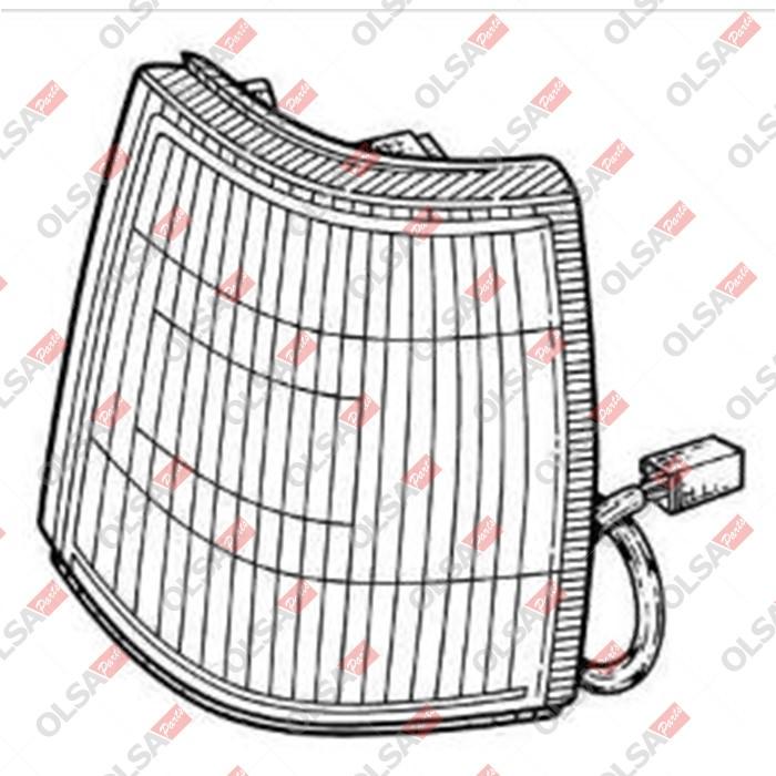 OLSA 2.01.128.00 - Основная фара abcparts.ee