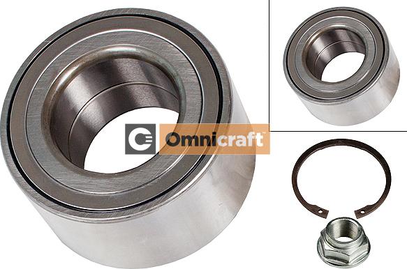 Omnicraft 2466600 - Комплект подшипника, ступицы колеса abcparts.ee