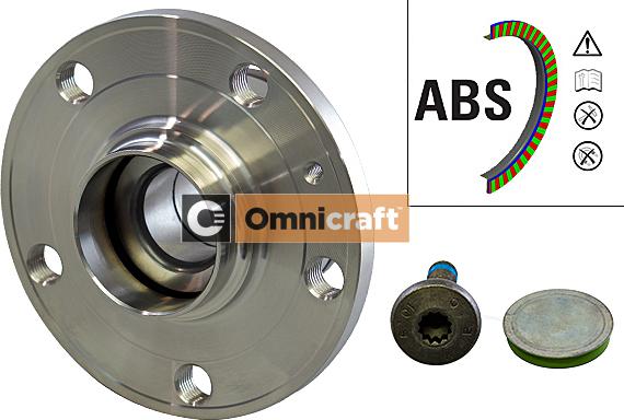 Omnicraft 2466394 - Комплект подшипника, ступицы колеса abcparts.ee