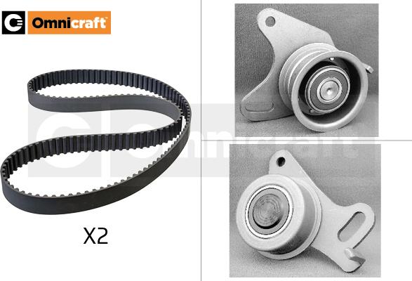 Omnicraft 2328692 - Комплект зубчатого ремня ГРМ abcparts.ee