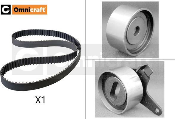 Omnicraft 2328704 - Комплект зубчатого ремня ГРМ abcparts.ee