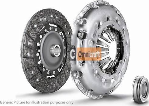 Omnicraft 2277366 - Комплект сцепления abcparts.ee