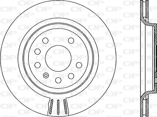 Open Parts BDR1992.20 - Тормозной диск abcparts.ee