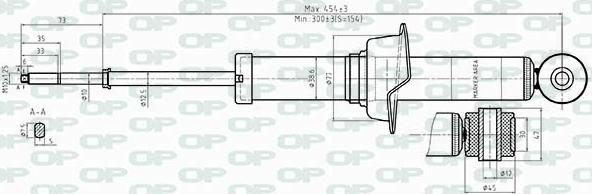Open Parts SAB8526.32 - Амортизатор abcparts.ee