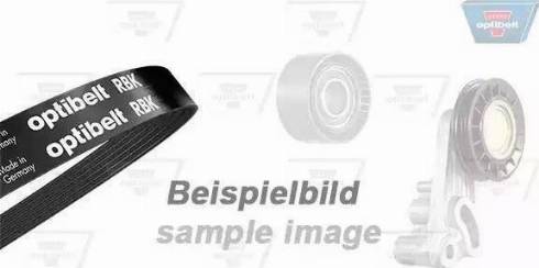 Optibelt 6 PK 1045KT2 - Поликлиновый ременный комплект abcparts.ee