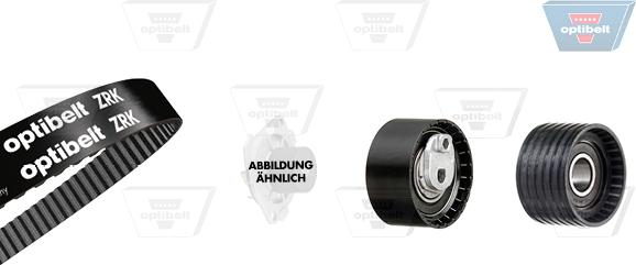 Optibelt KT 1409 W1 - Водяной насос + комплект зубчатого ремня ГРМ abcparts.ee