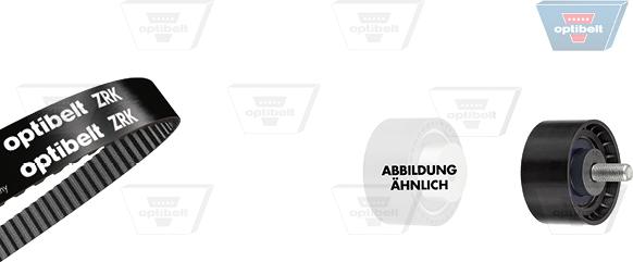 Optibelt KT 1501 - Комплект зубчатого ремня ГРМ abcparts.ee