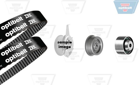Optibelt KT 1675 - Комплект зубчатого ремня ГРМ abcparts.ee