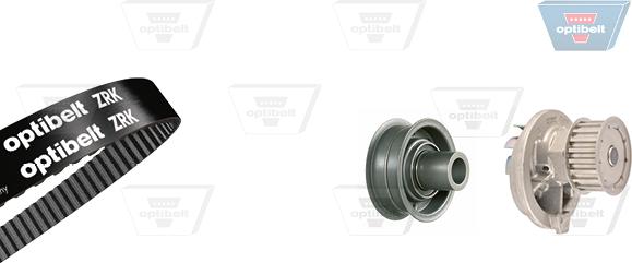 Optibelt KT 1041 W1 - Водяной насос + комплект зубчатого ремня ГРМ abcparts.ee
