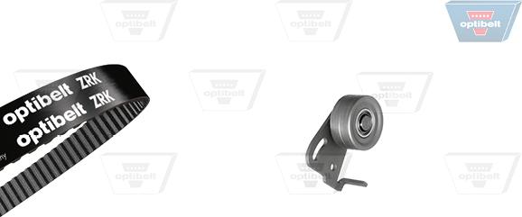 Optibelt KT 1153 - Комплект зубчатого ремня ГРМ abcparts.ee