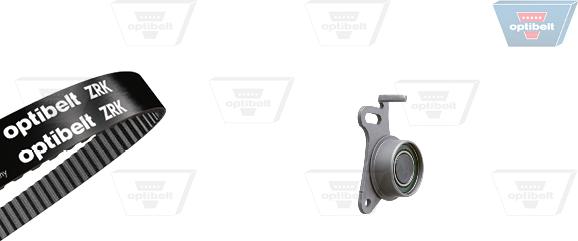 Optibelt KT 1391 - Комплект зубчатого ремня ГРМ abcparts.ee