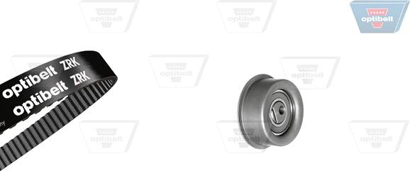 Optibelt KT 1387 - Комплект зубчатого ремня ГРМ abcparts.ee