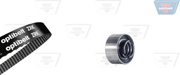 Optibelt KT 1243 - Комплект зубчатого ремня ГРМ abcparts.ee