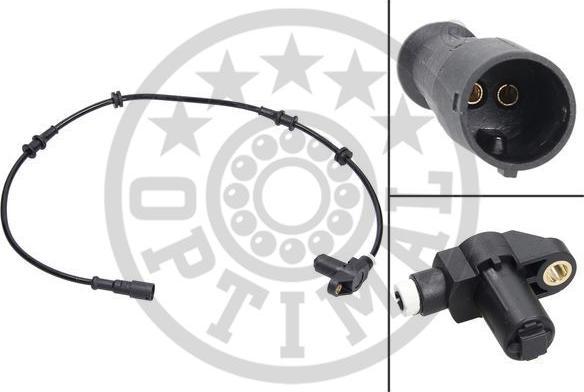 OPTIMAL 06-S514 - ABS датчик, частота вращения колеса abcparts.ee