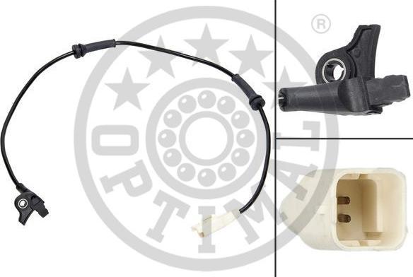 OPTIMAL 06-S021 - ABS датчик, частота вращения колеса abcparts.ee