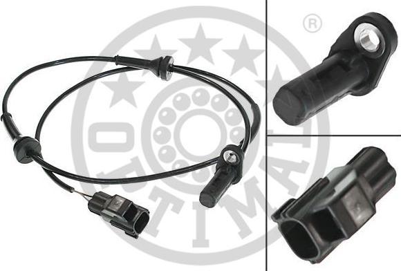 OPTIMAL 06-S179 - ABS датчик, частота вращения колеса abcparts.ee
