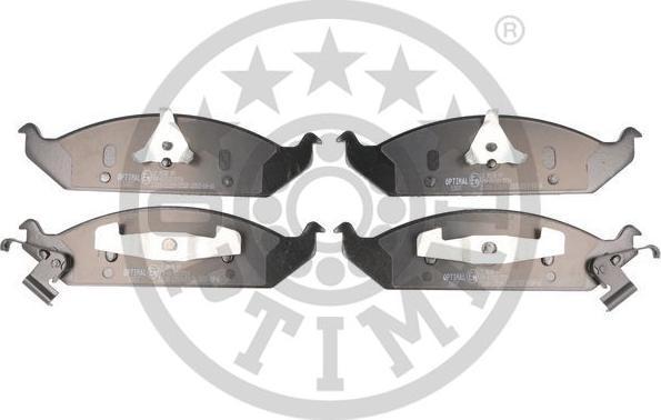 OPTIMAL 10037 - Тормозные колодки, дисковые, комплект abcparts.ee