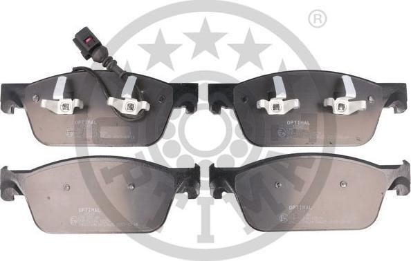OPTIMAL 12545 - Тормозные колодки, дисковые, комплект abcparts.ee