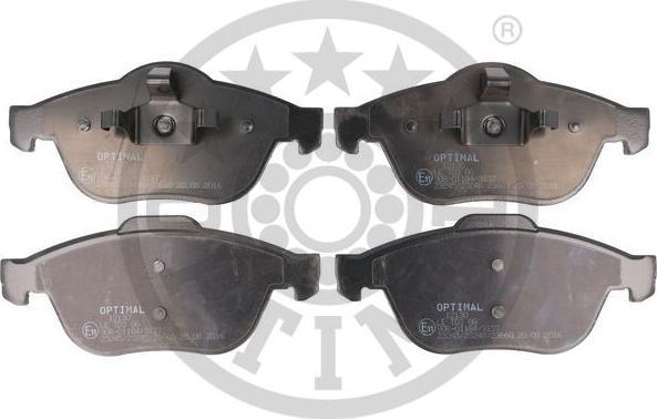 OPTIMAL 12130 - Тормозные колодки, дисковые, комплект abcparts.ee