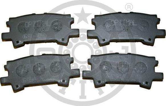 Optimal 12308 - Тормозные колодки, дисковые, комплект abcparts.ee