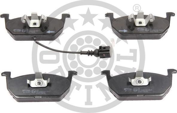 OPTIMAL 12706 - Тормозные колодки, дисковые, комплект abcparts.ee