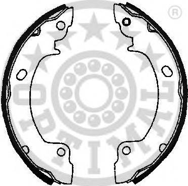 Optimal BB-6320 - Комплект тормозных колодок, барабанные abcparts.ee