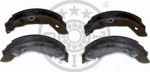 OPTIMAL BB-0830 - Комплект тормозных колодок, барабанные abcparts.ee